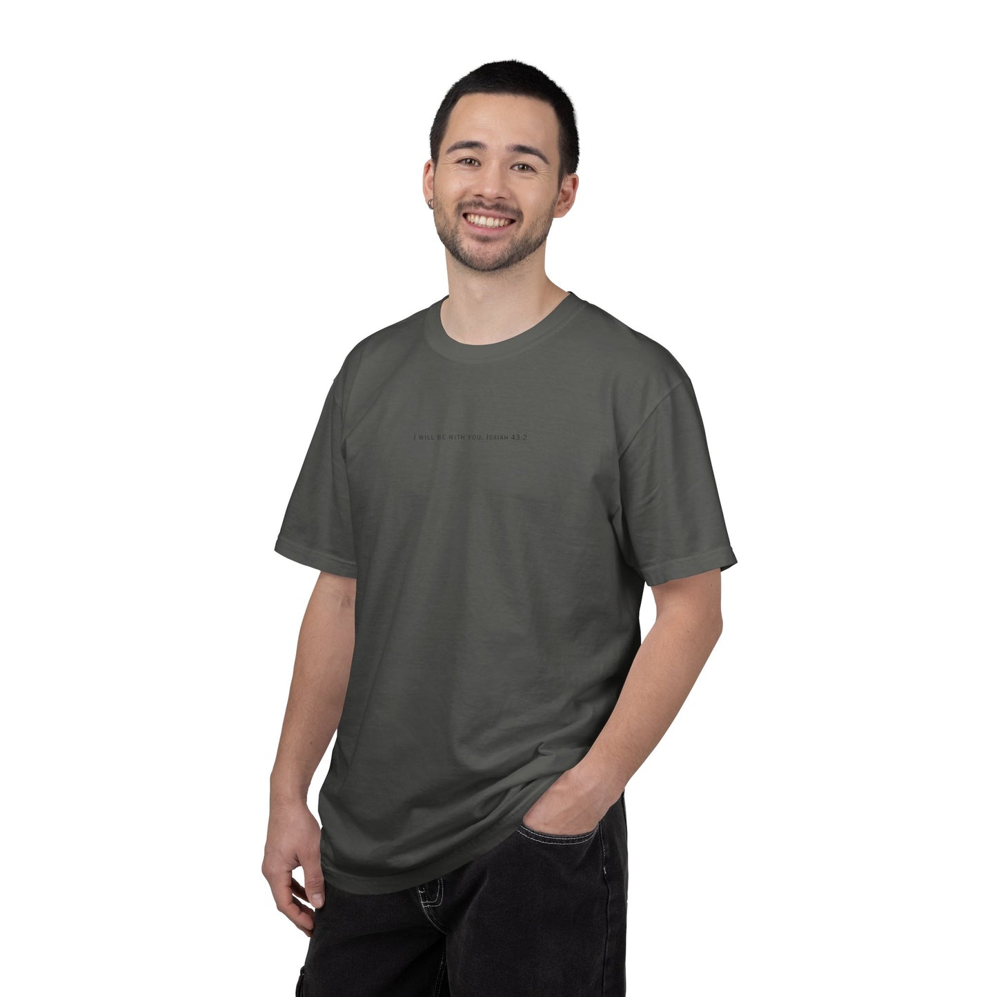 Isaiah 43:2 "I Will Be With You" Vintage T‑Shirt