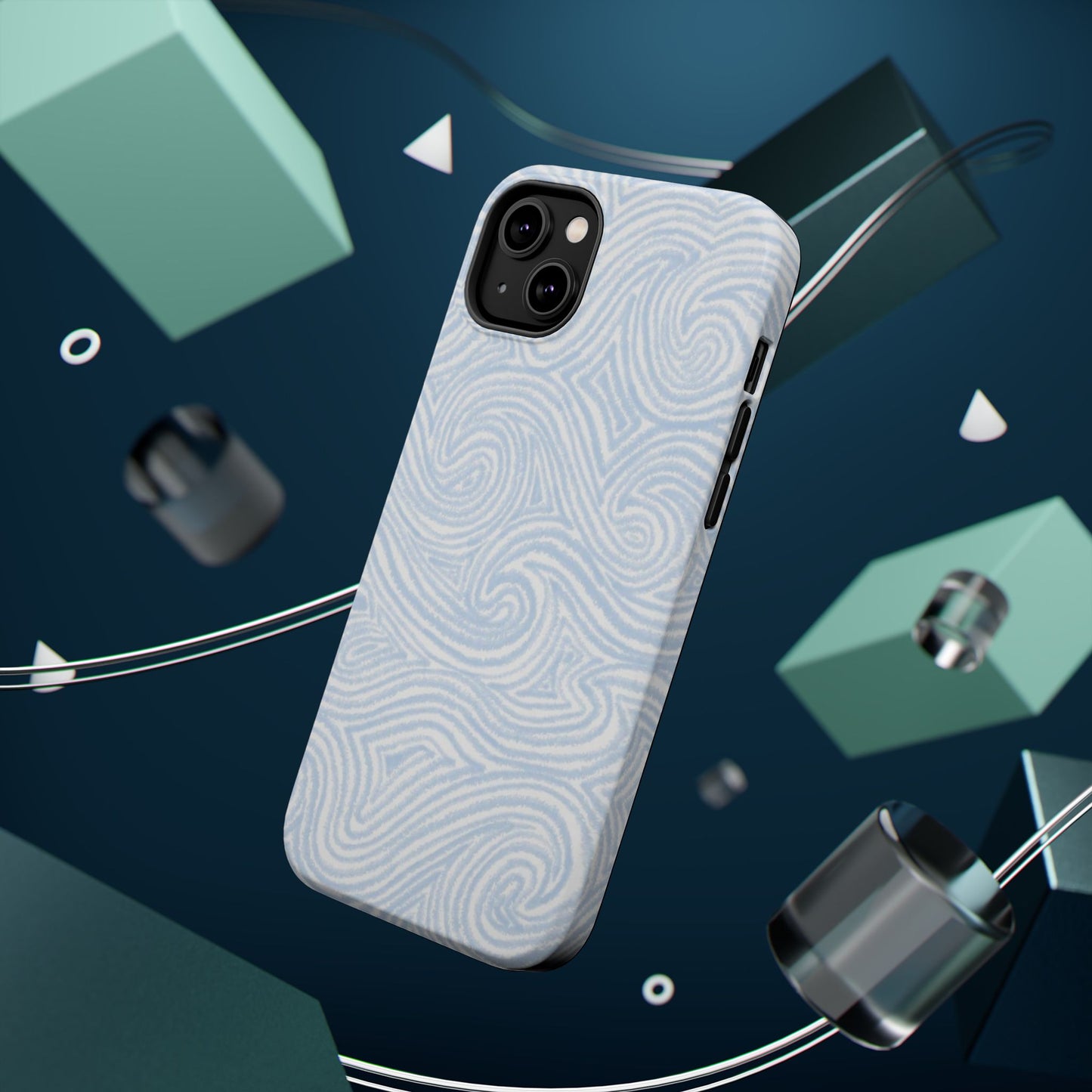 Ocean Water Pattern Phone Case | Magnetic Impact-Resistant Case
