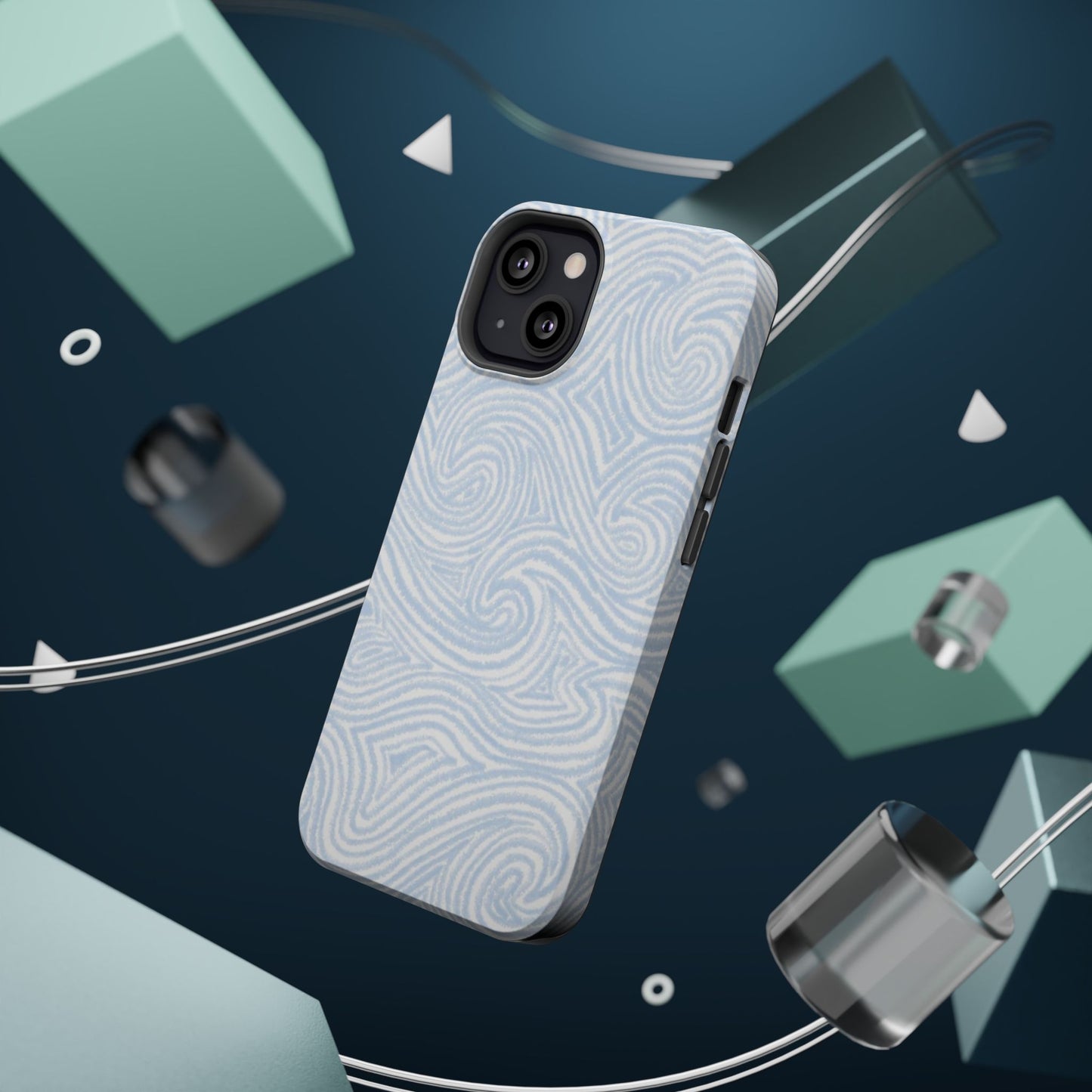 Ocean Water Pattern Phone Case | Magnetic Impact-Resistant Case