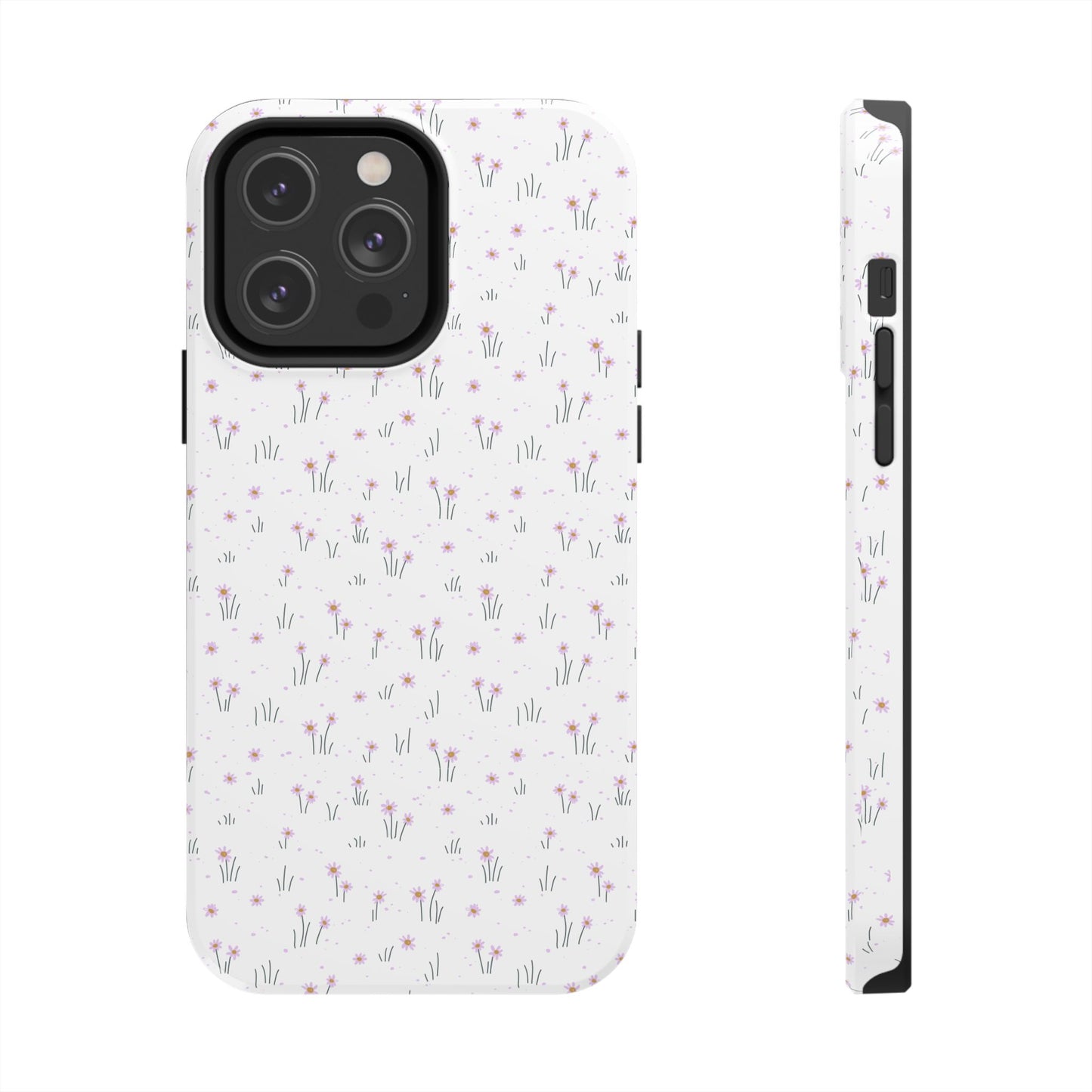 Floral Tough Phone Cases - Durable, Stylish, and Perfect for Gifts, Protection, Nature Lovers, Everyday Use, Mother's Day