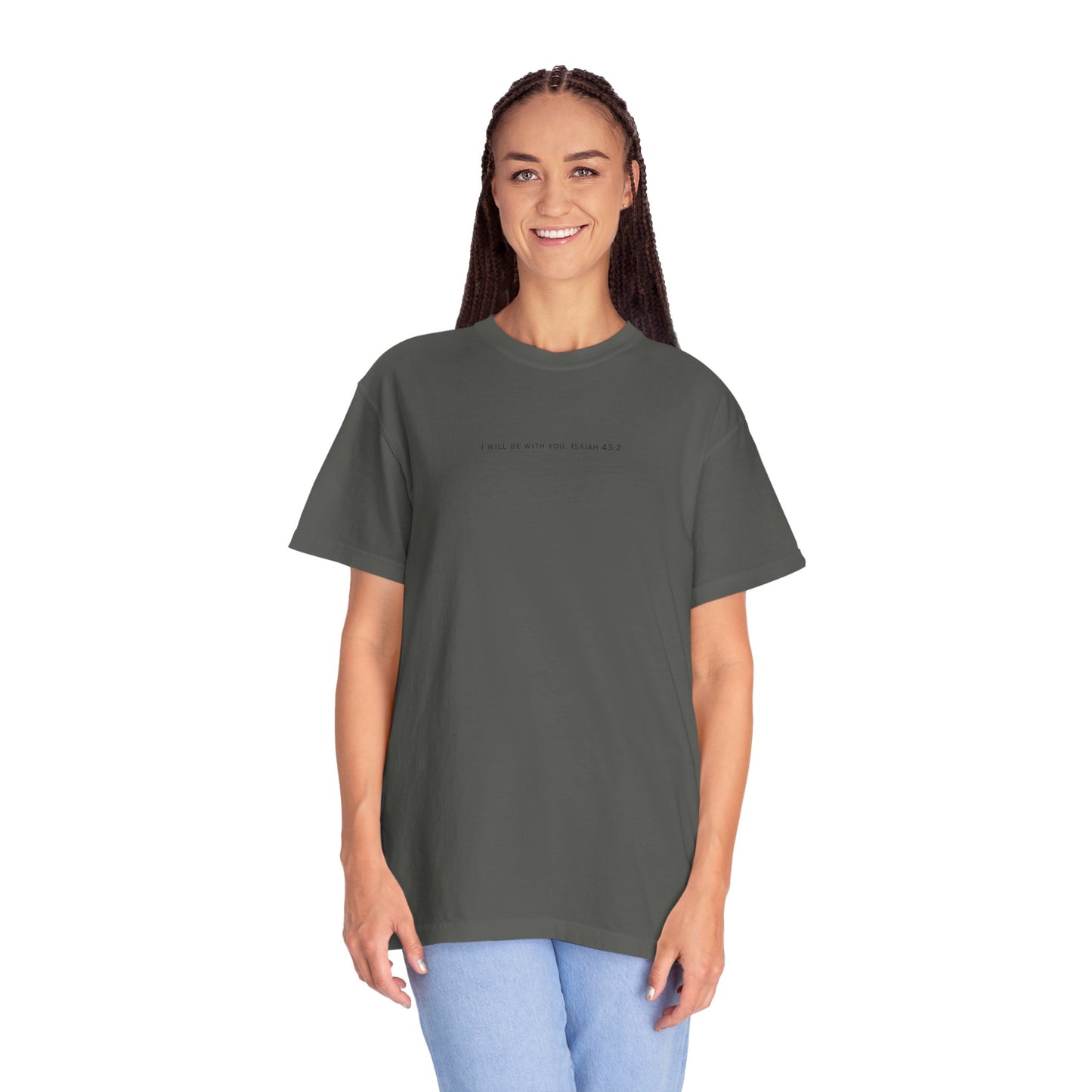 Isaiah 43:2 "I Will Be With You" Vintage T‑Shirt
