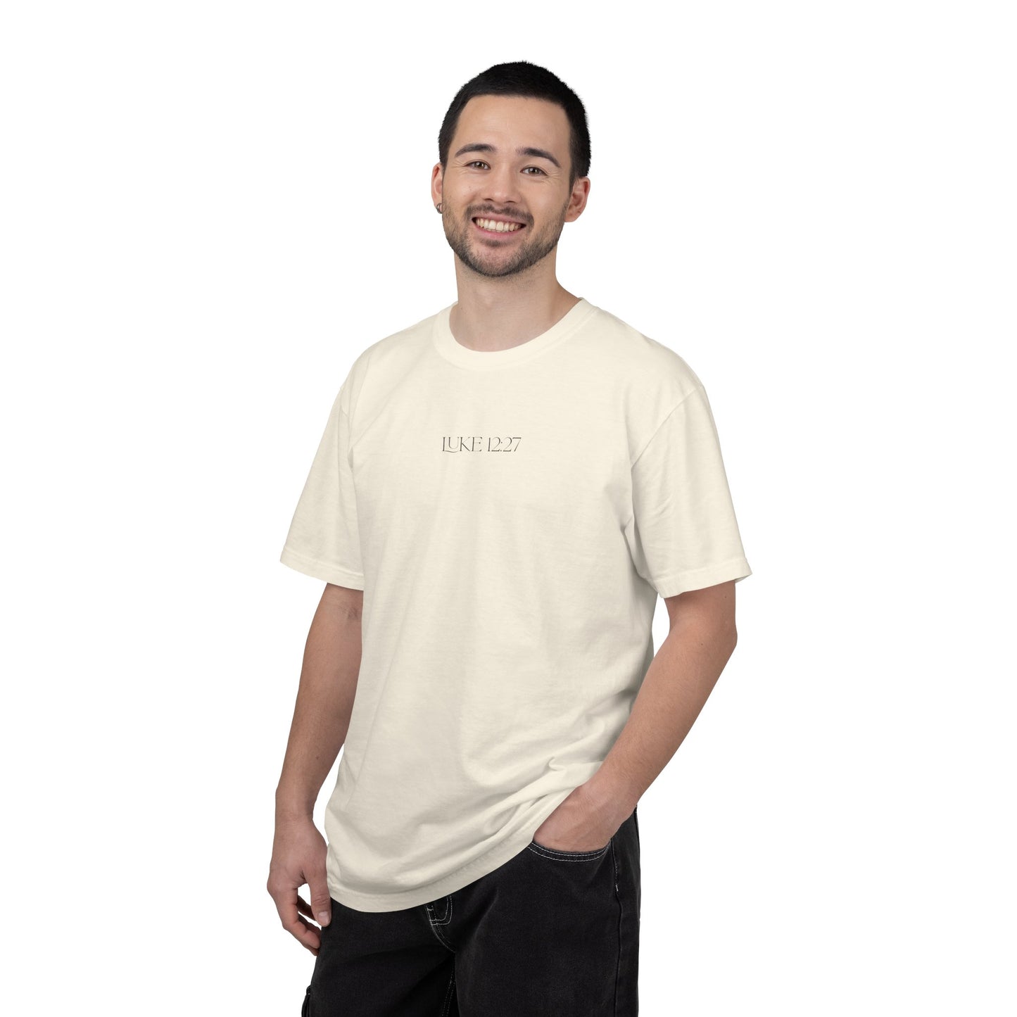 Luke 12:27 Wildflowers T-shirt, Christian Tee, Anxiety Relief, Trendy Unisex Shirt, Inspirational Gift