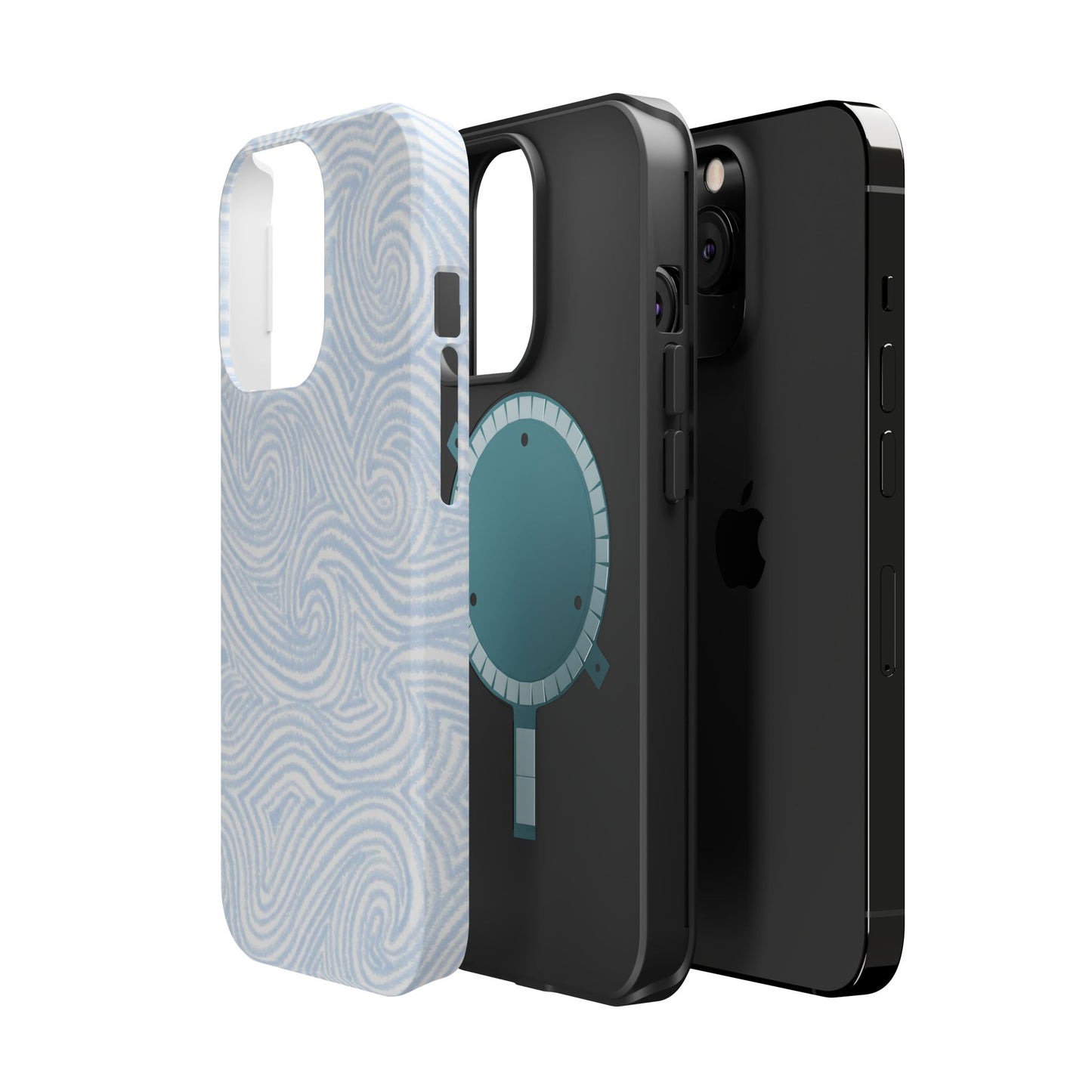 Ocean Water Pattern Phone Case | Magnetic Impact-Resistant Case