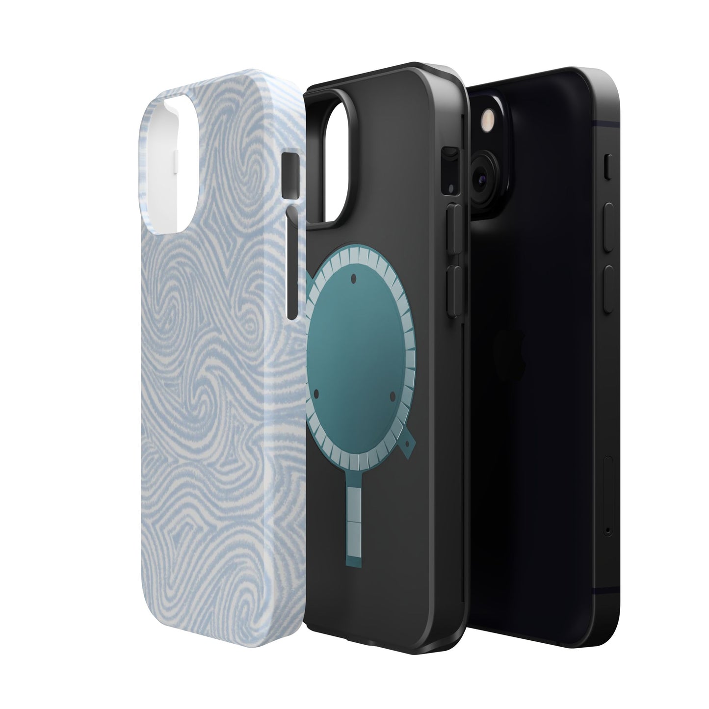Ocean Water Pattern Phone Case | Magnetic Impact-Resistant Case